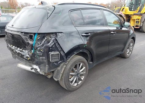 2022 Kia Sportage Nightfall Edition из США, поврежденный, VIN KNDP6CAC3N7012309